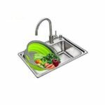 مصفاة سيليكون دائرية قابلة للطي-vert - اخضر -Passoire Rond En Silicone Pliable Rétractabl RF /934