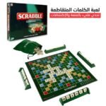 لعبة الكلمات المتقاطعة الترفيهية لأجواء عائلية مليئة بالتحدي والاكتشافات : SCRABBLE Classique Jeu de Lettres Multi-joueurs 0116F-1