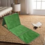 ⁦سجادة صلاة فاخرة 2في1  قابلة للطي مع حقيبة لحمل سهل بمسند ظهر مريح : Tapis De Prière Avec Dossier Pliable 106x48⁩ - الصورة ⁦7⁩